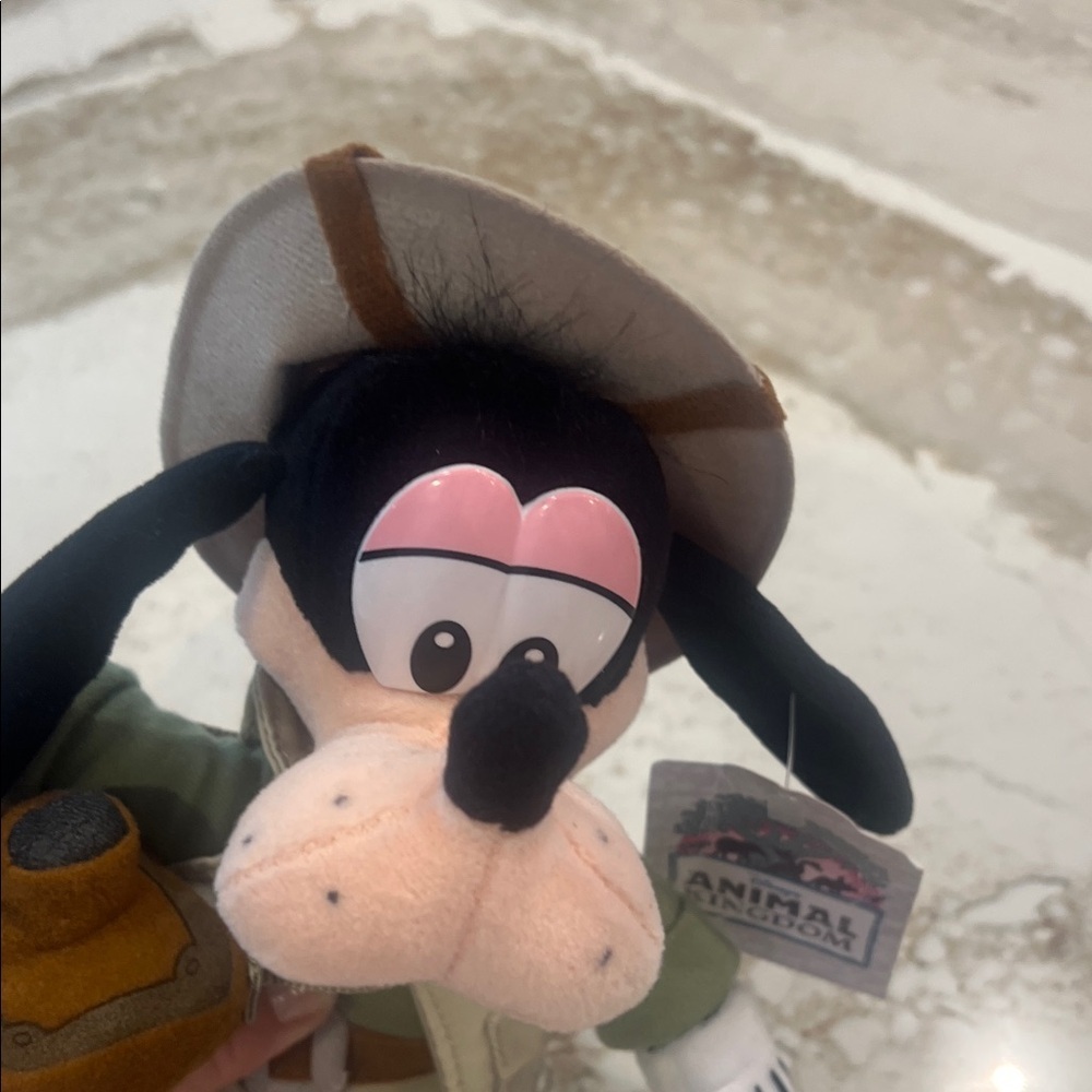 Disney Goofy Plush in Green and Brown - Picture 3 of 5